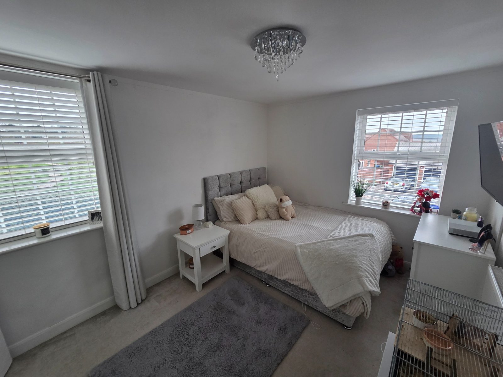 Finished bedroom